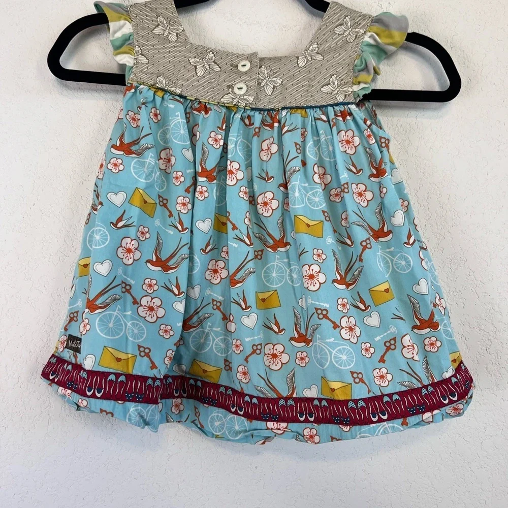 Matilda Jane Girls Its A Wonderful Parade Love Dress Size 6